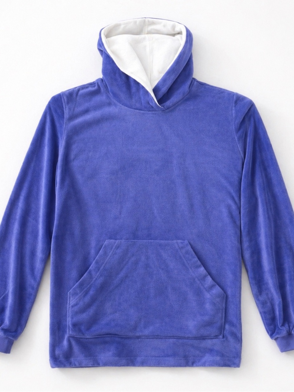 Vintage Christian Dior Actifs Purple Velour Hoodie